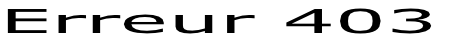 Erreur 403
